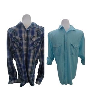 Avirex/Alfani Men's XL Long Sleeve Shirts